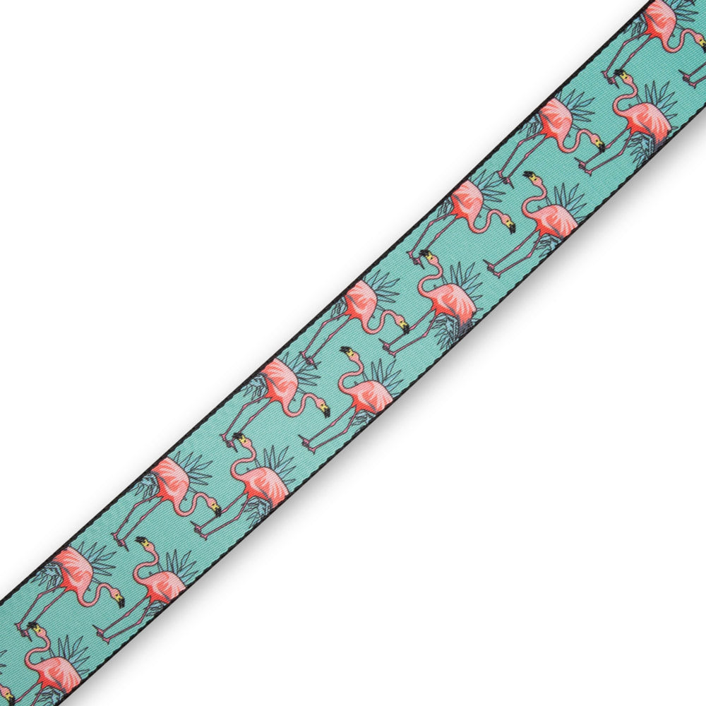 Levy's Leathers 2" Polyester Guitar Strap Flamingos – MPD2-121