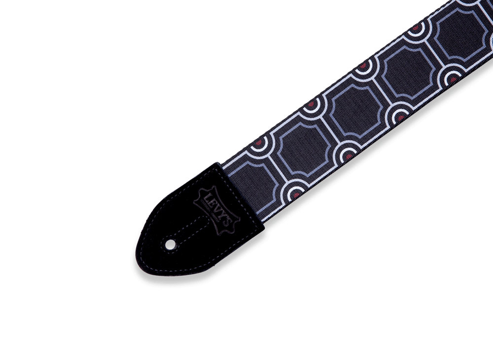 Levy's Leathers Print Series Deco Pillar Guitar Strap - MPDP2-001