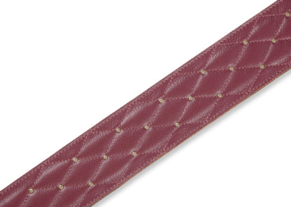 Levy's Leathers Deluxe Series Tufted Guitar Strap – MG26DS-BRG_ABR