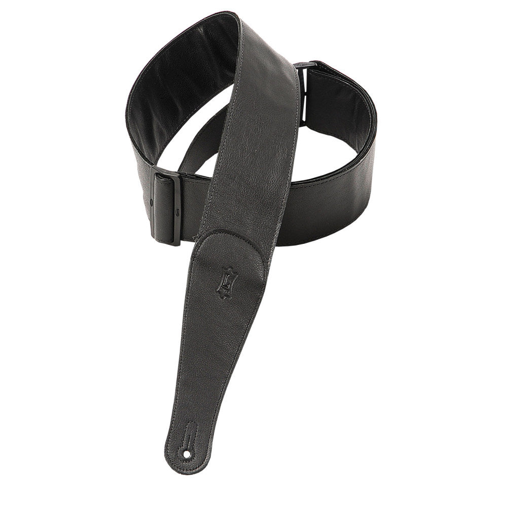 Levy's Leathers Rebel Series 3" Guitar Strap - Black