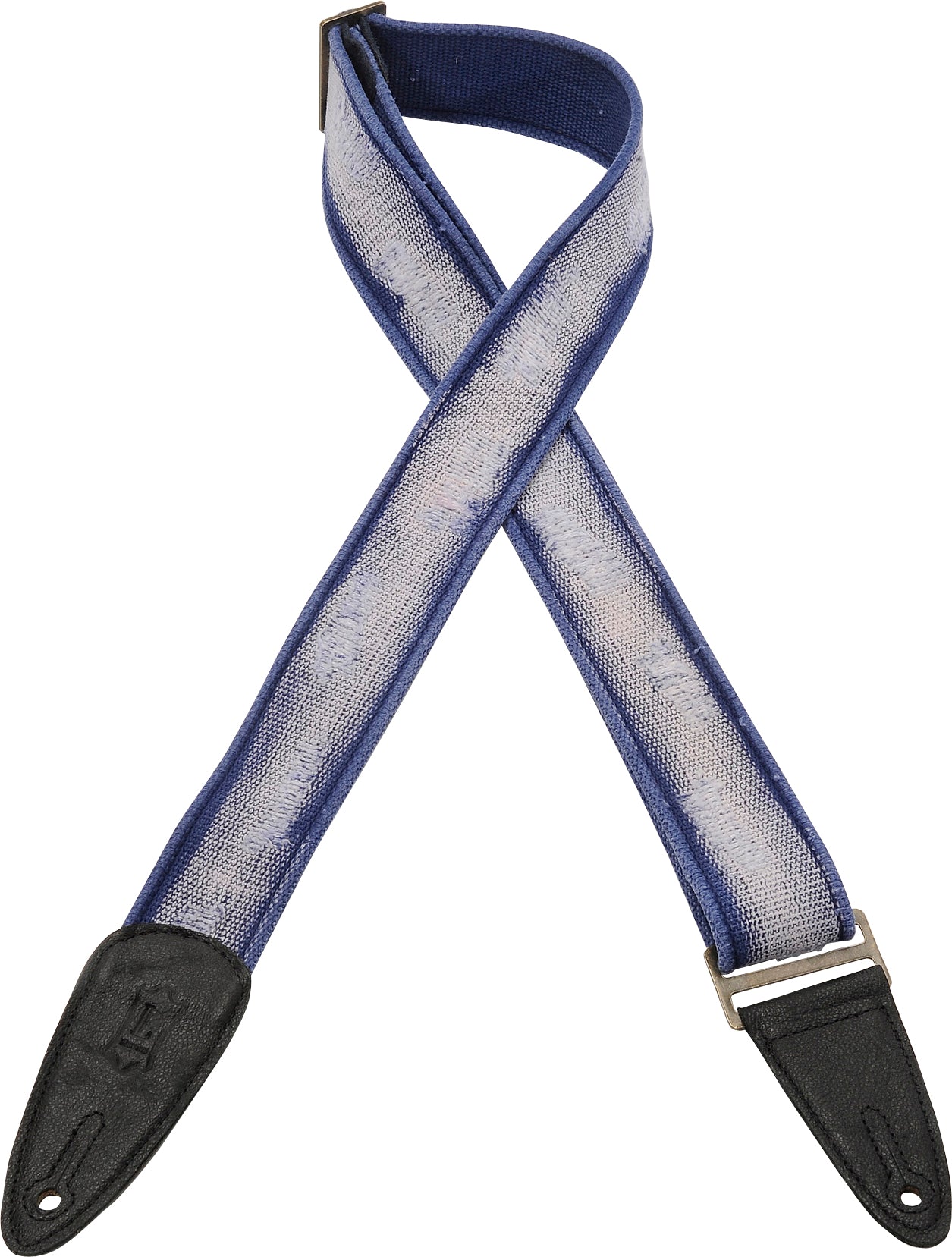 Levy's Leathers Textures Series 2" Guitar Strap - MC8DS-BLU