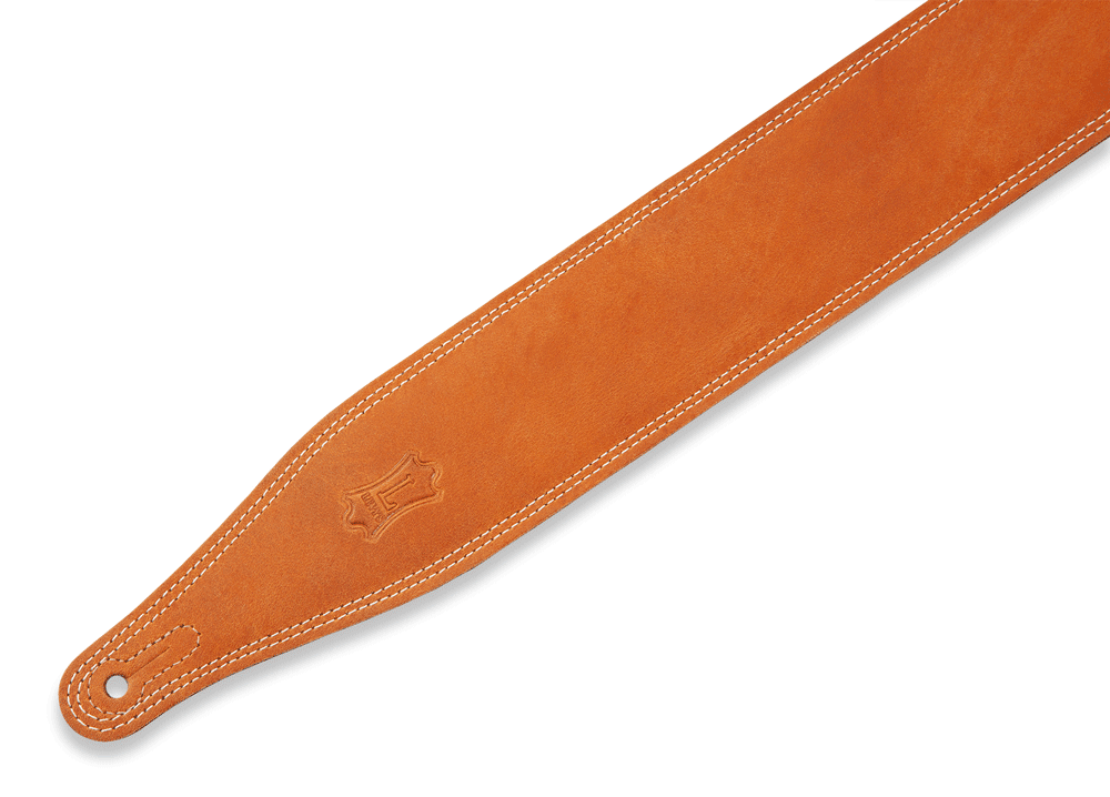 Levy's Leathers Butter Double Stitch Guitar Strap – M17BDS-TAN
