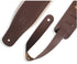 Levy's Leathers Classics Series Guitar Strap – Brown Leather w/Cream-MS26PD-BRM_CRM