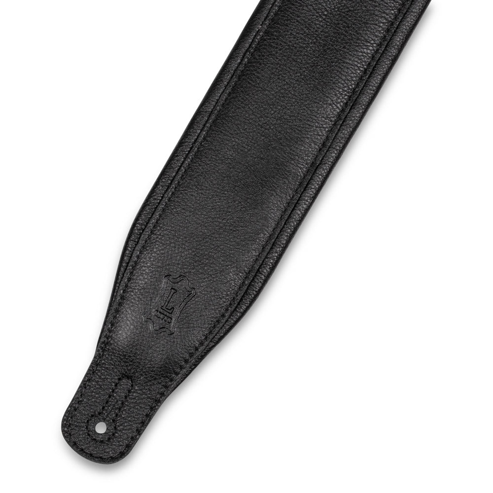 Levy's Leathers 3.25″ Black Garment Leather Guitar Strap – M26GP-BLK-BLK