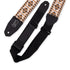 Levy's Leathers Right Height Strap w/ Woven White Black Gold Motif – MRHHT-07