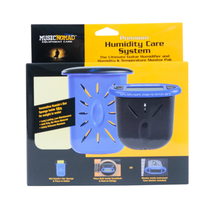 Music Nomad - Guitar Humidifier & Humidity-Temperature Monitor Pak