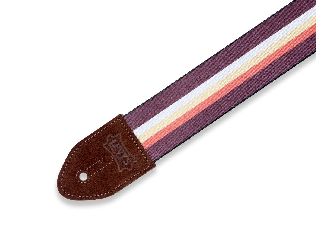 Levy's Leathers 2" PRINT SERIES 3-Bar Stripe Guitar Strap MP2-001