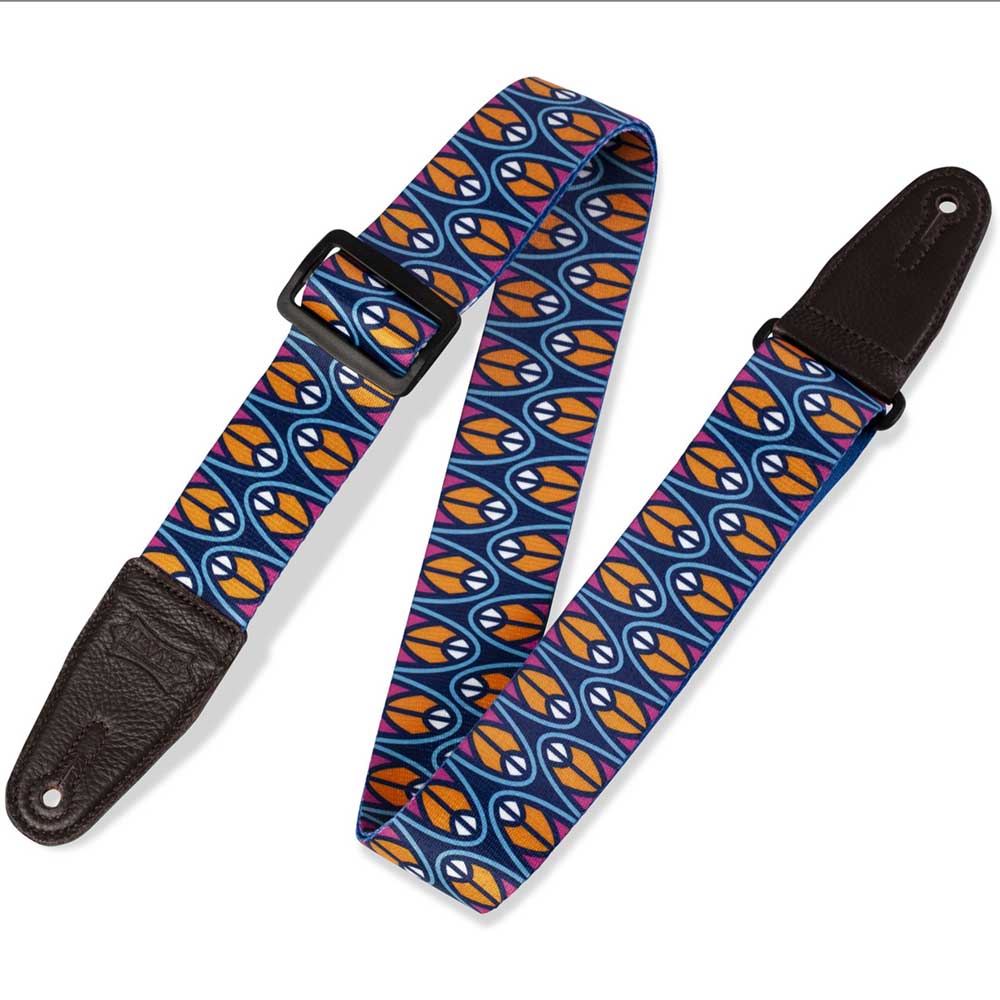 Levy's Leathers 2″ Sublimation Polyester Guitar Strap MP2SLD-001