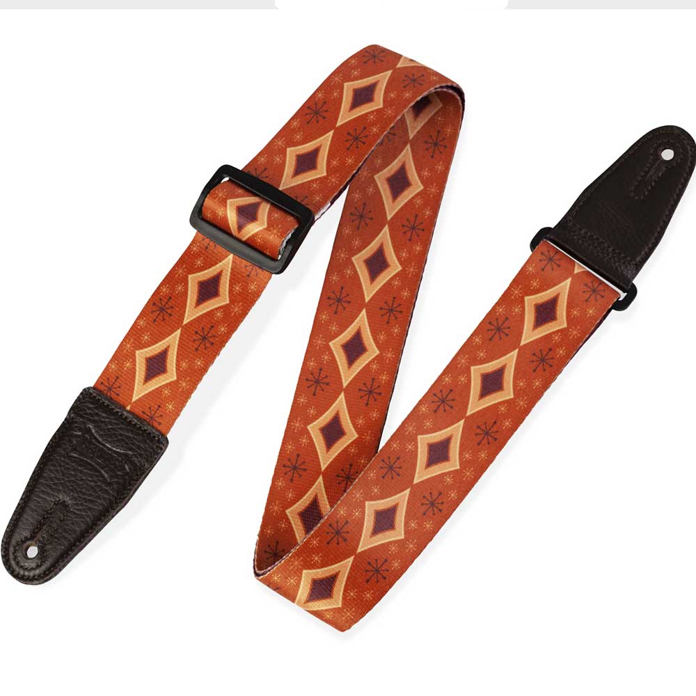Levy's Leathers 2″ Sublimation Polyester Guitar Strap MP2SLD-003