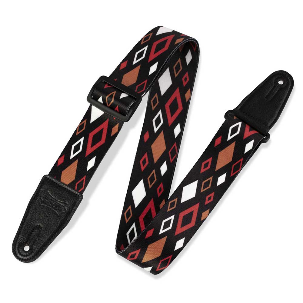 Levy's Leathers 2″ Sublimation Polyester Guitar Strap MP2SLD-009