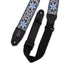 Levy's Leathers Right Height Strap w/ Woven Blue White Black Motif – MRHHT-10