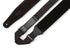 Levy's Leathers Specialty Right Height Suede Padded Guitar Strap – MRHSP-BLK