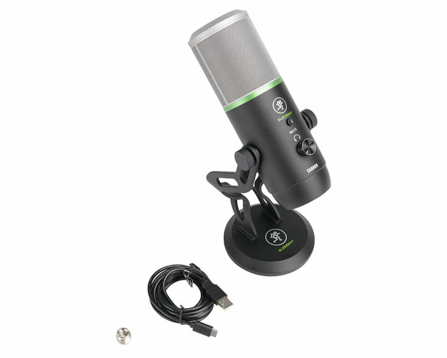 Mackie EleMent Series Carbon Premium USB Condenser Microphone