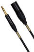 Mogami Gold TRS-XLRM-10 Balanced Audio Adapter Cable, 1/4" TRS Male Plug to XLR-Male, Gold Contacts, Straight Connectors, 10 Foot