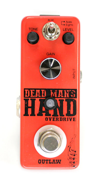 Outlaw Effects Dead Man's Hand 2 Mode Overdrive Pedal