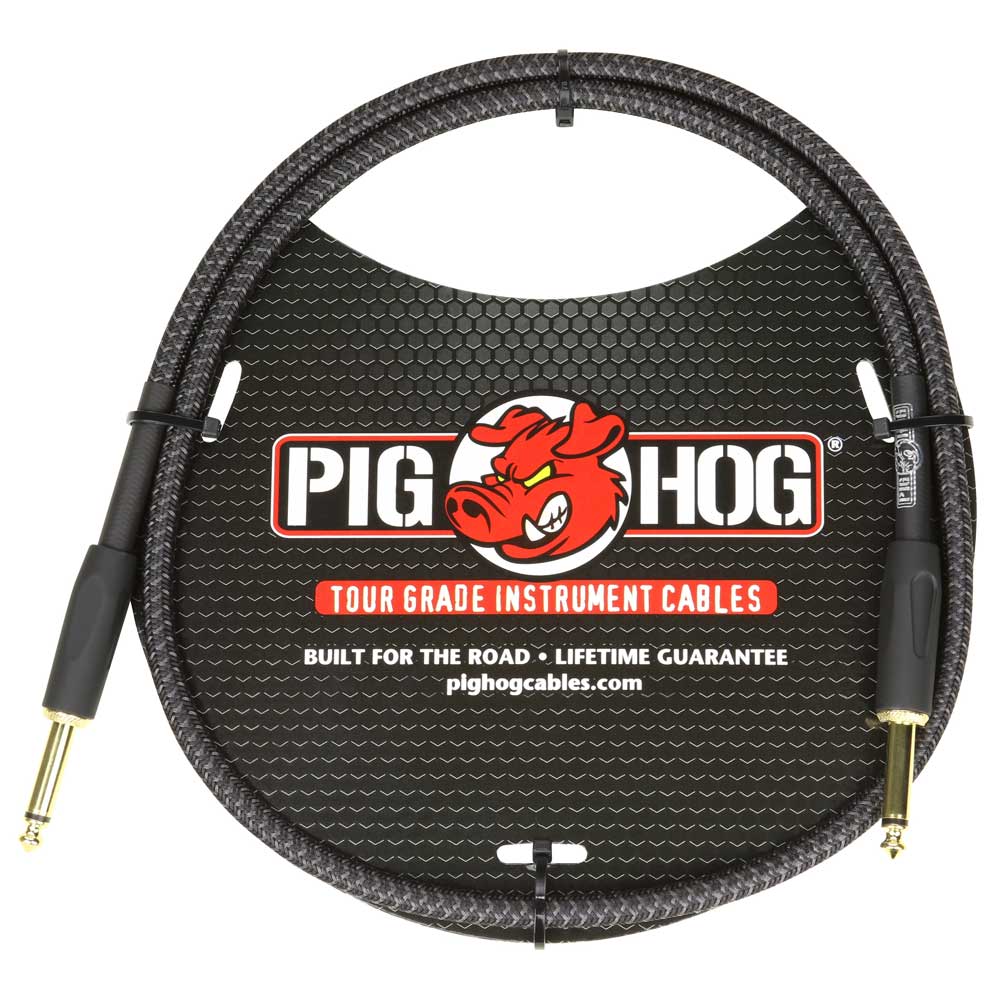 Pig Hog 3ft "Black Woven" Patch Cable