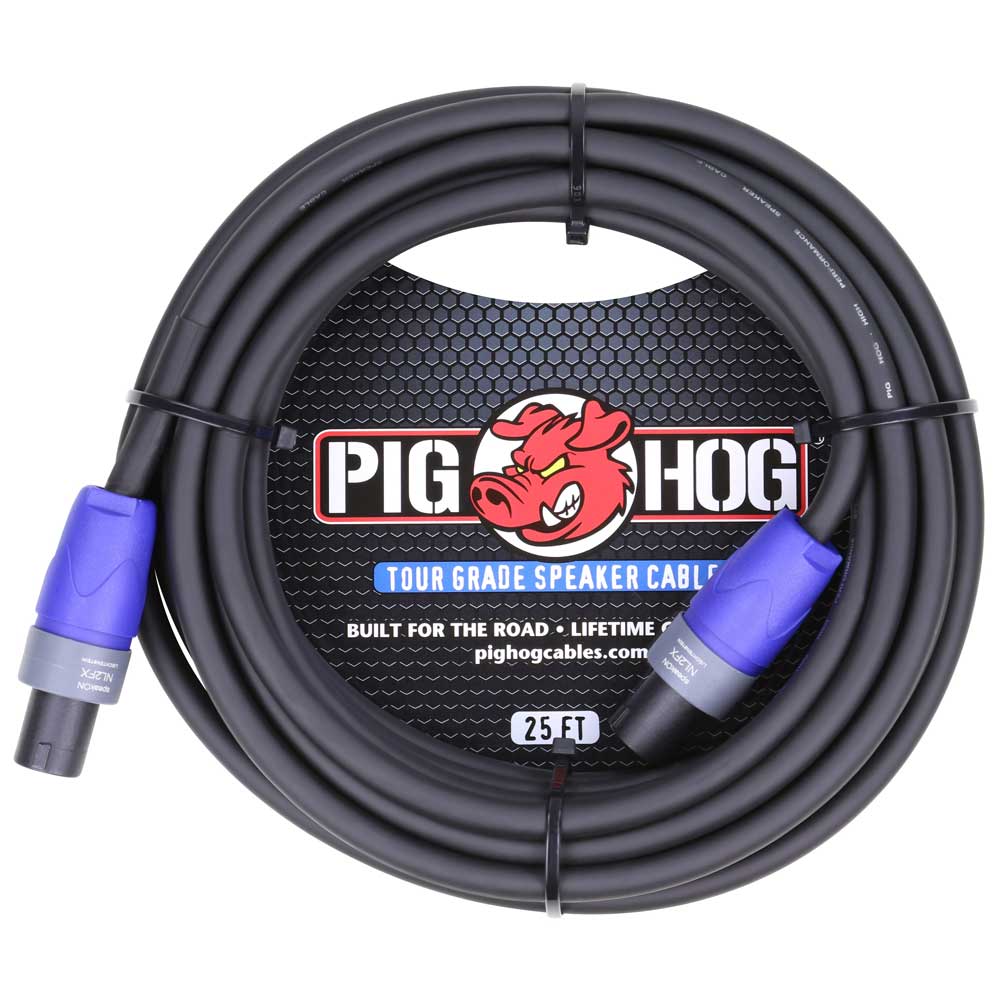 Pig Hog 25ft SPKON to SPKON Tour Grade Speaker Cable