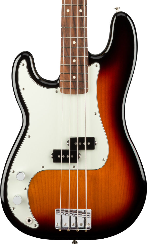 Fender Player Precision Left-Handed Bass Guitar- 3-Color Sunburst