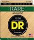DR Strings RARE - Phosphor Bronze Acoustic Bluegrass Guitar Strings: RPBG-12/56