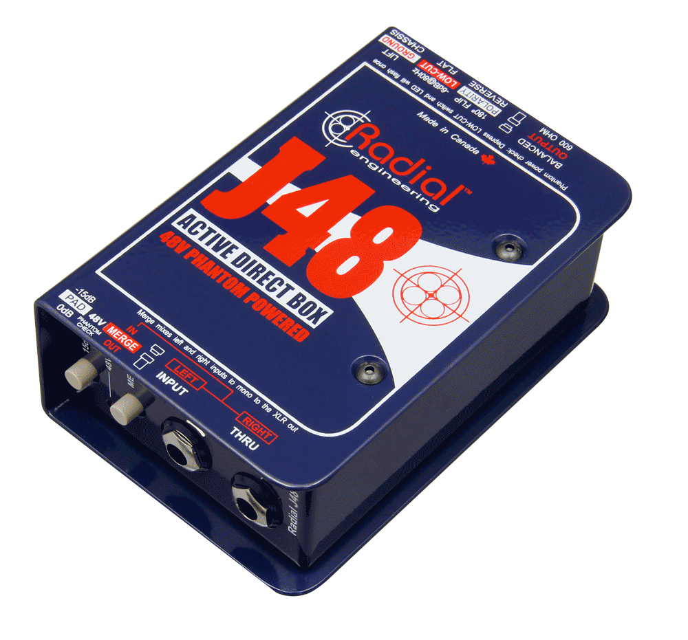 Radial Engineering J48 Premium Active DI