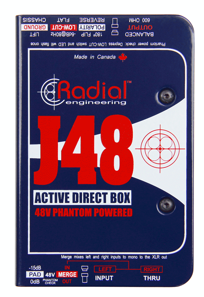 Radial Engineering J48 Premium Active DI