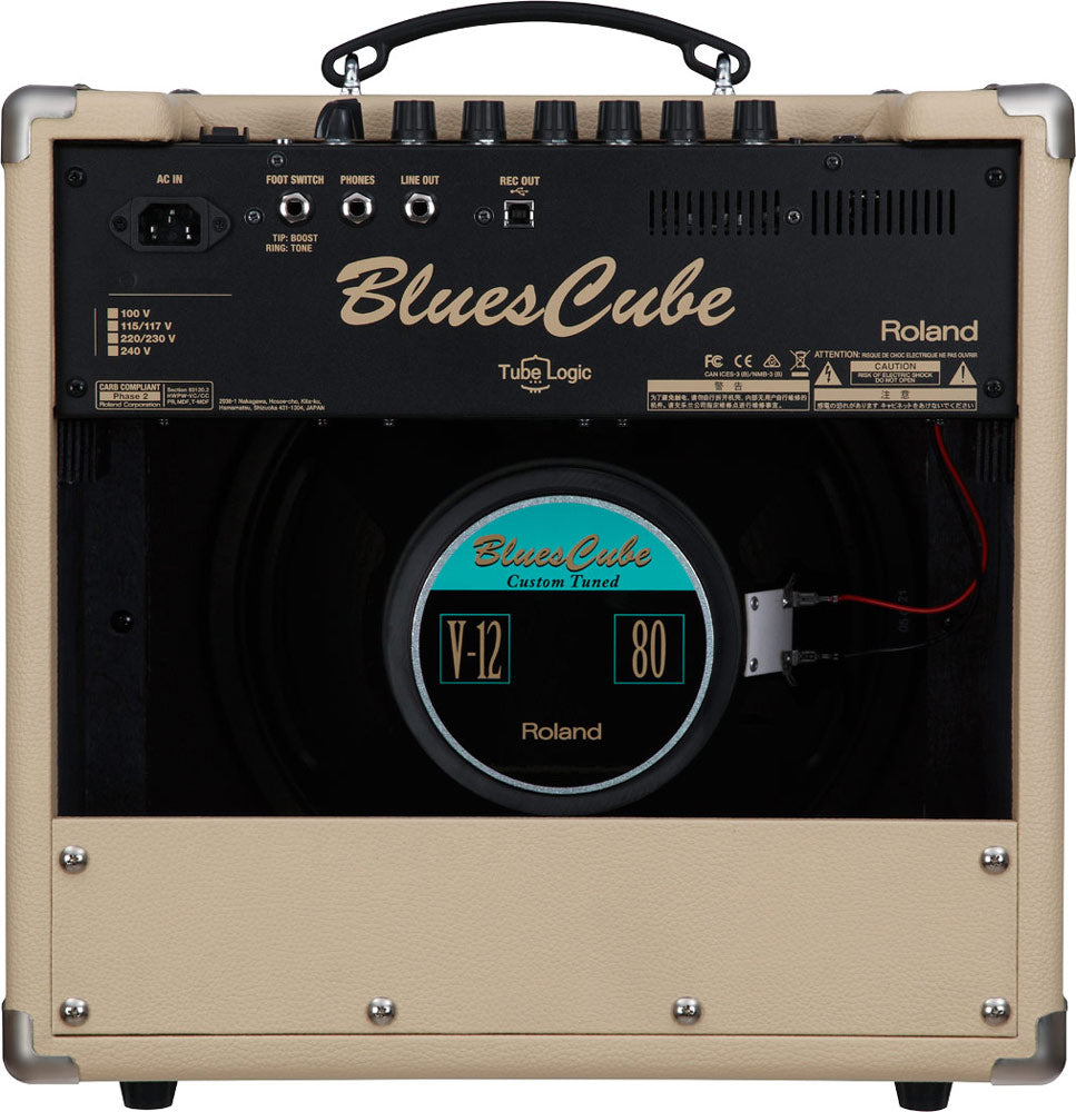 Roland Blues Cube Hot Guitar Amplifier - Vintage Blonde