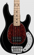 Sterling by Music Man Stingray Short Scale Bass - Black