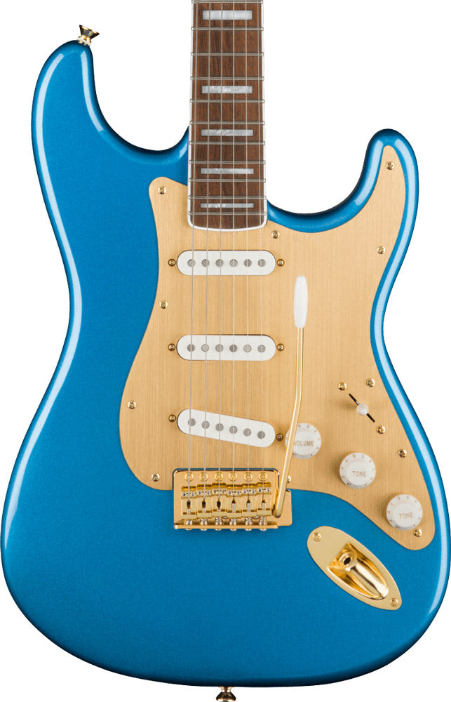 Squier 40th Anniversary Stratocaster Gold Edition - Lake Placid Blue