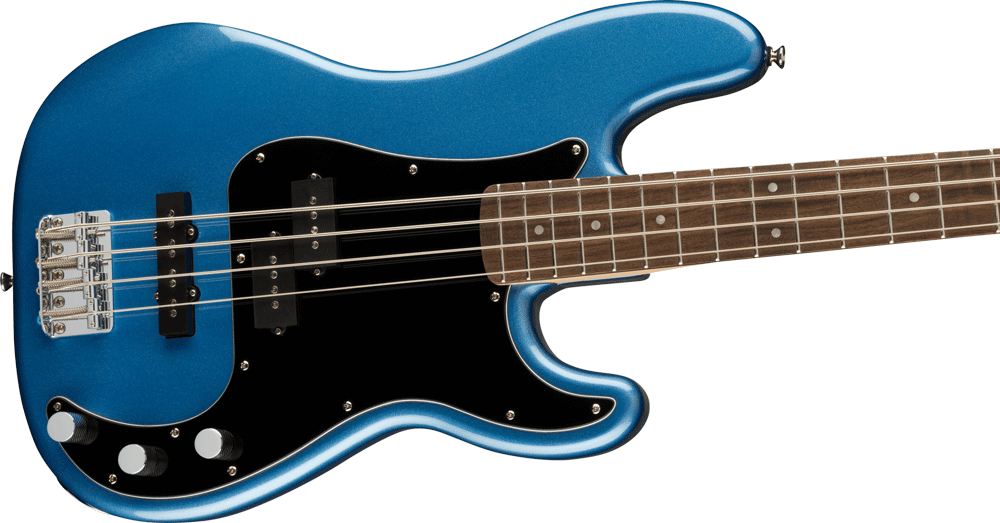 Squier Affinity Series Precision Bass PJ Guitar in Lake Placid Blue