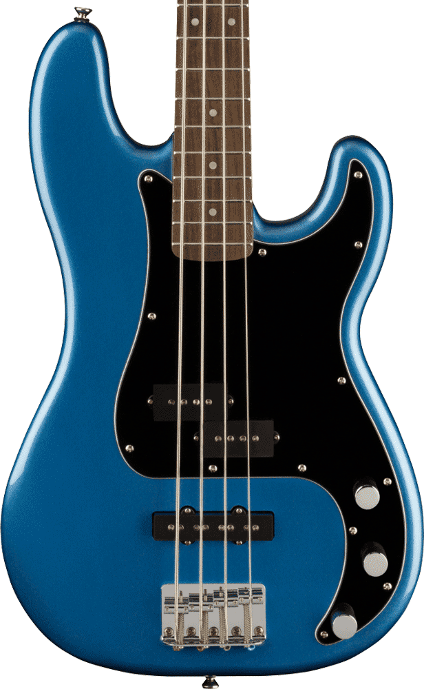 Squier Affinity Series Precision Bass PJ Guitar in Lake Placid Blue