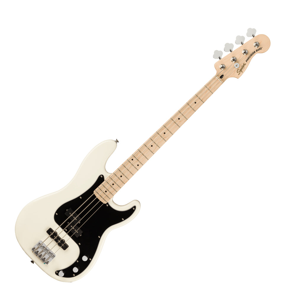 Squier Affinity Series Precision Bass PJ Guitar in Olympic White