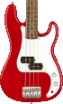 Squier Mini Precision Bass - Dakota Red