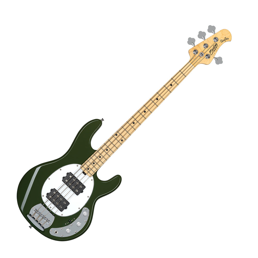 Sterling by Music Man StingRay HH Bass Guitar in Olive