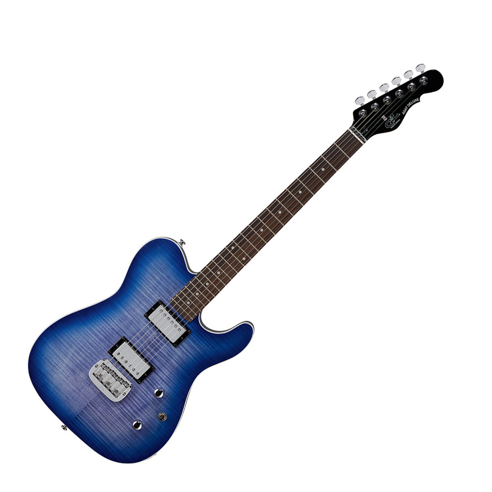 G&L Guitars ASAT Deluxe Carved Top - Bright Blueburst