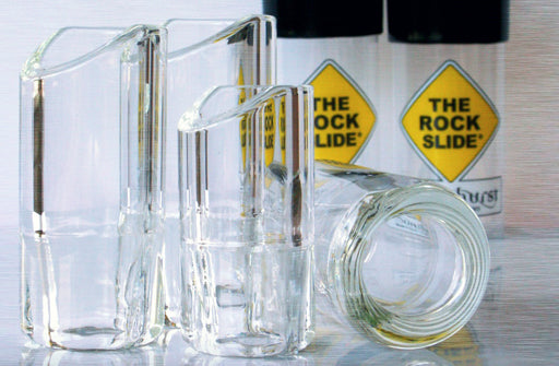 The Rock Slide Pro Guitar Slides - Large Molded Glass
