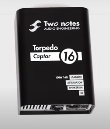 Two Notes Audio Engineering Torpedo Captor Load Box/Attenuator/DI - 16 ohms
