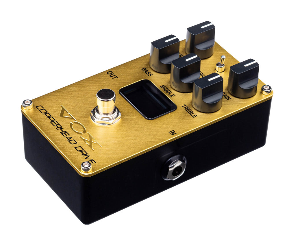 valve distortion pedal Vox Valvenergy – Copperhead Drive Valve Distortion Pedal (NOS) – Flipside Music