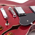 NOS: Vintage Guitars VSA500 ReIssued Semi Acoustic Guitar ~ Cherry Red