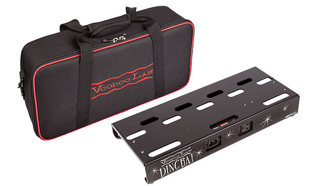 Voodoo Lab Dingbat Small Pedalboard with Pedal Power X8