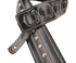 Walker and Williams C-35 Custom Black and Brown Premium Leather Double Padded Strap with Studs