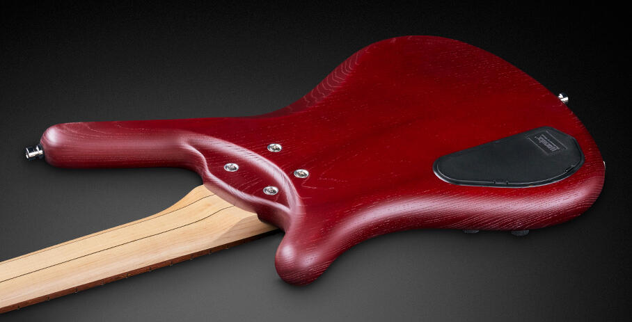Warwick RockBass Corvette $$, 4-String Bass - Burgundy Red Transparent Satin