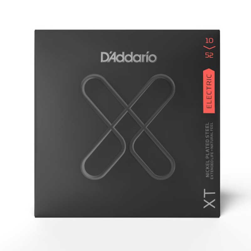 D'Addario XTE1052 Electric Nickel Plated Steel, Super Light, 10-52