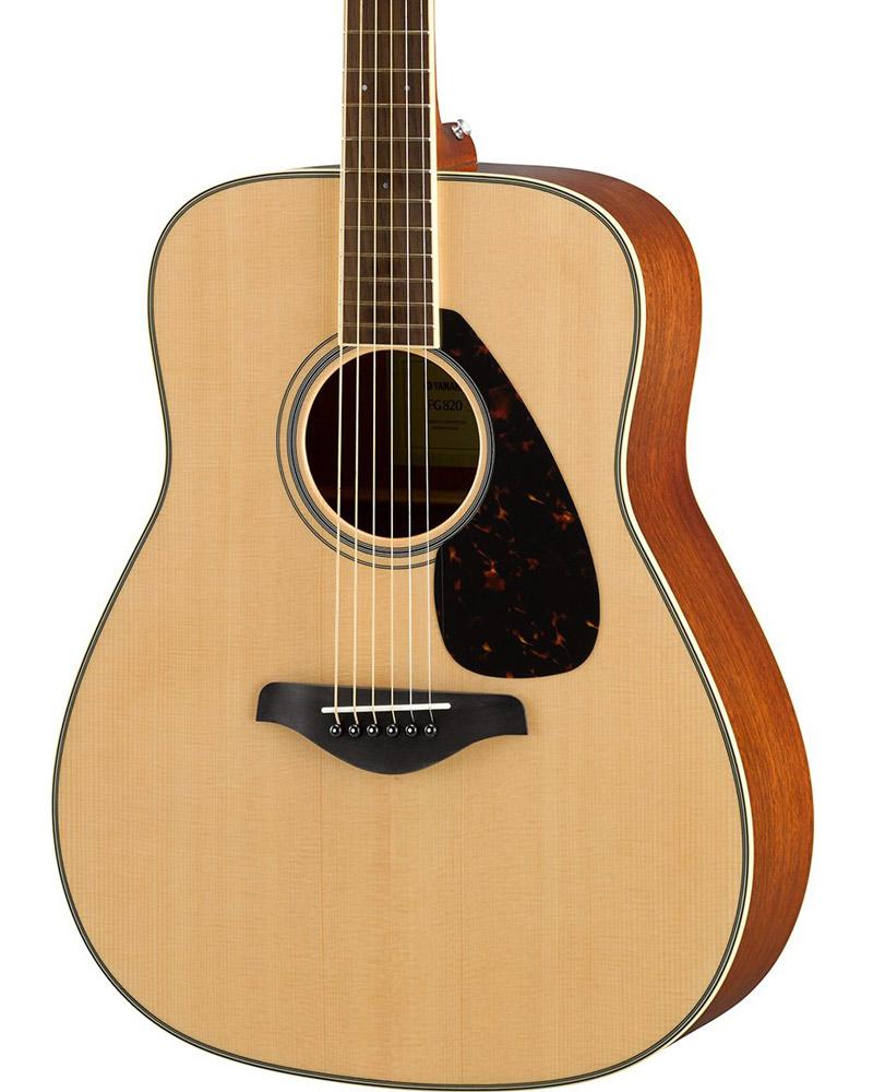 Yamaha FG820 Acoustic Folk Guitar - Natural