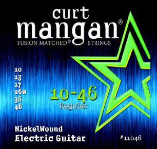 Curt Mangan Nickel Wound 10-46 Electric Guitar String Set