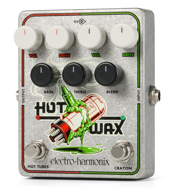 Electro-Harmonix Hot Wax Dual Overdrive Effects Pedal