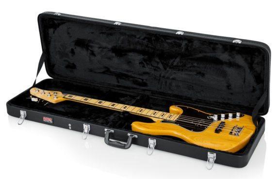 Gator Cases Economy Wood Case - Electric Bass Guitar Case