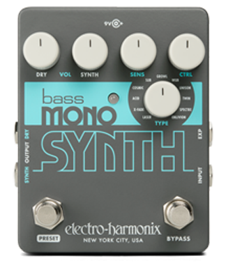 Electro-Harmonix Bass Mono Synth Bass Synthesizer