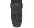 Reunion Blues Merino Wool Guitar Strap, Black with Blue Pinstripe