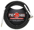 Pig Hog 8mm Tour Grade Instrument Cable 18.6 FT Right Angle