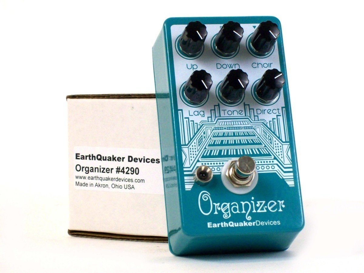 organizer pedal EarthQuaker Devices Organizer V2 Polyphonic Organ Emulator Pedal